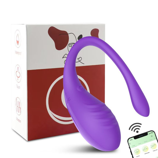 Vibradores vaginais controlados por aplicativos para mulheres e casais, ponto G,