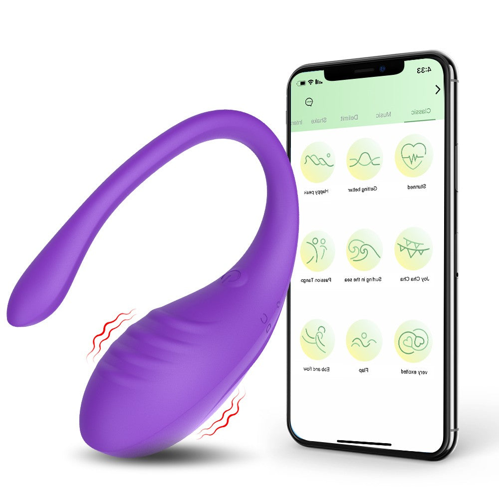 Vibradores vaginais controlados por aplicativos para mulheres e casais, ponto G,