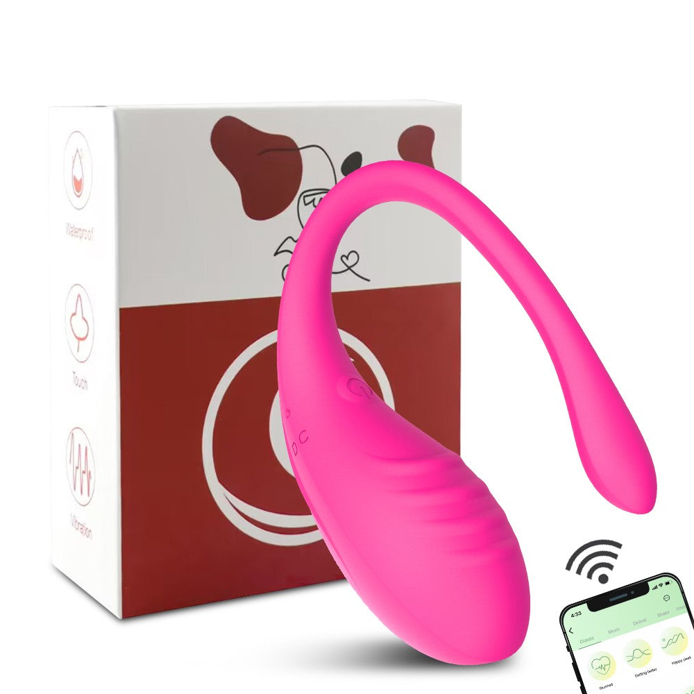Vibradores vaginais controlados por aplicativos para mulheres e casais, ponto G,