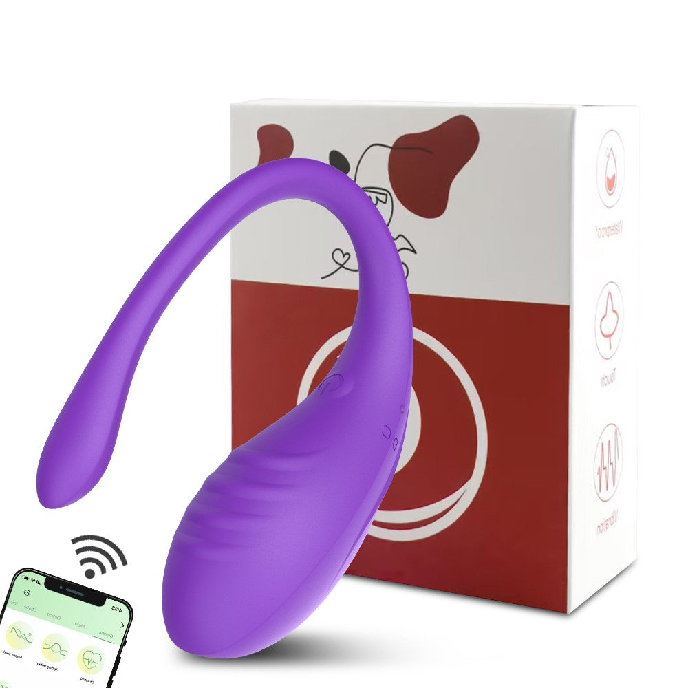 Vibradores vaginais controlados por aplicativos para mulheres e casais, ponto G,