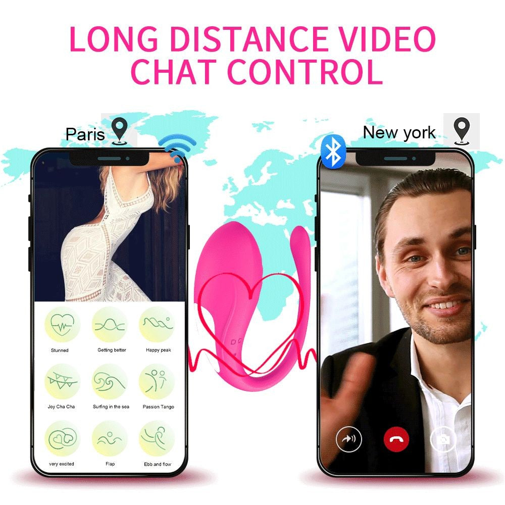 Vibradores vaginais controlados por aplicativos para mulheres e casais, ponto G,