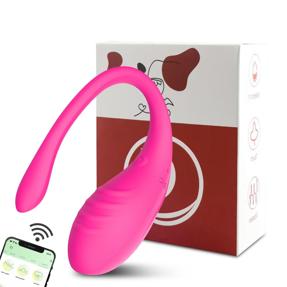 Vibradores vaginais controlados por aplicativos para mulheres e casais, ponto G,